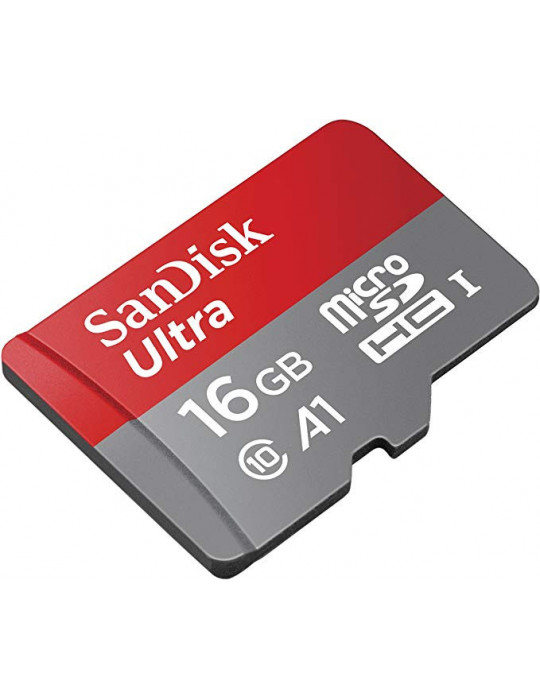 Nano-PC - Carte microSDHC SanDisk Ultra U1 Class 10 - 16 Go 98MB/s - 1