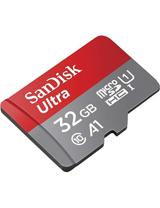 Nano-PC - Carte MicroSDHC SanDisk Ultra U1 Class 10 - 32 Go 98MB/s - 1