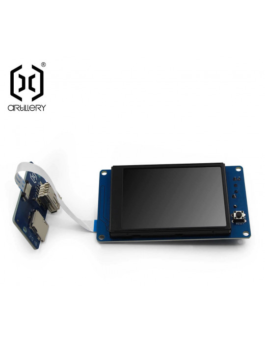 Ecrans - Ecran LCD + lecteur USB/MicroSD - Artillery X1 V4 et Genius - 1