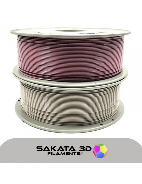Filaments PLA - Filament PLA Recyclé SAKATA RE-850 1,75mm 1Kg (Ingeo 3D850) - Gris, teinte aléatoire - 2