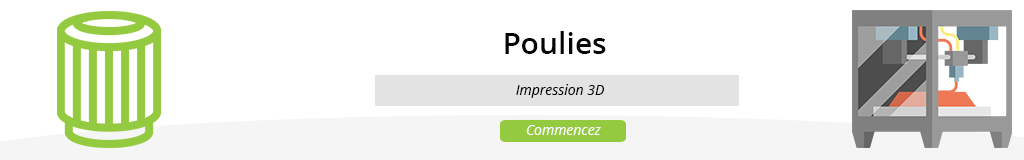 Poulies / Pignons